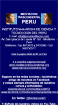 Mobile Screenshot of peru.meditacion.net